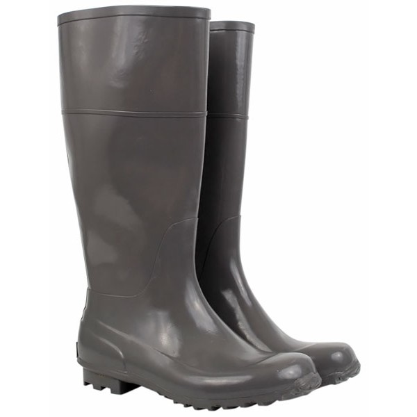 Grey Designer Ladies Wellies Gumboots