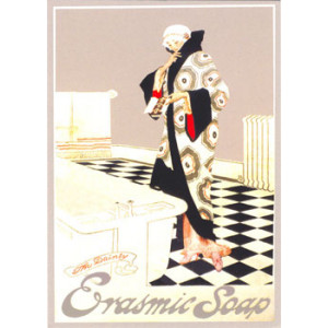 Erasmic Soap Nostalgic Postcard