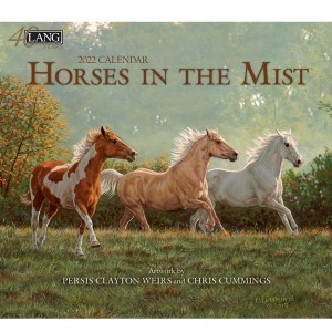 Horses in the Mist Persis Clayton Weirs and Chris Cummings 2022 Lang Wall Calendar