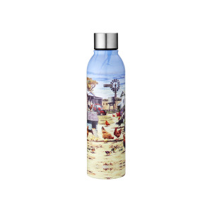 Roaming The Farm Chickens Stainless Steel Drink Water Bottle