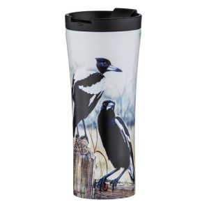 Magpies A Country Life Stainless Steel Travel Mug 