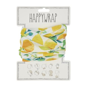HappyWrap Amalfi Citrus Headband Bandeau Bandanna by Annabel Trends