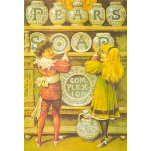 Pears Soap Complexion Nostalgic Postcard