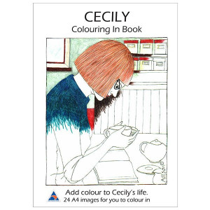 Cecily A4 Colouring In Book