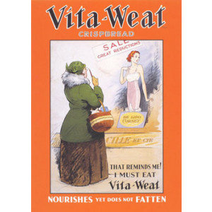 Vita-Weat Crispbread Nostalgic Postcard