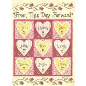 From this Day Forward Wedding Card