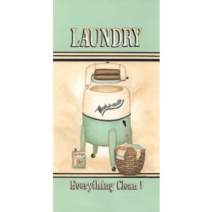 Laundry Washing Machine 10 x 20 Print