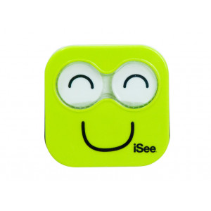 iSee Lime Green Contact Lens Eye Care Kit