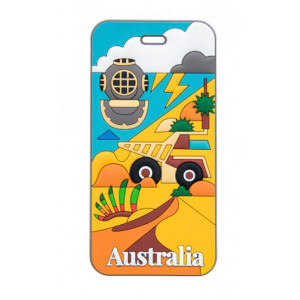 Discover Western Australia Travel Suitcase Bag Luggage Tag 