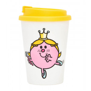 Little Miss Princess Tea Coffee Double Wall Travel Mug