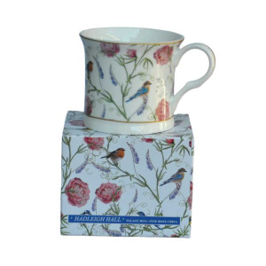 Birds and Blooms Hadleigh Hall Heritage Fine Bone China Tea Coffee Palace Mug