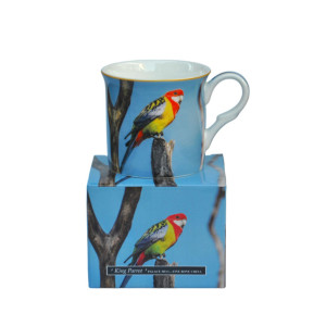 King Parrot Heritage Fine Bone China Tea Coffee Palace Mug