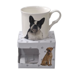French Bulldog Fine Bone China Palace Tea Coffee Cup Mug