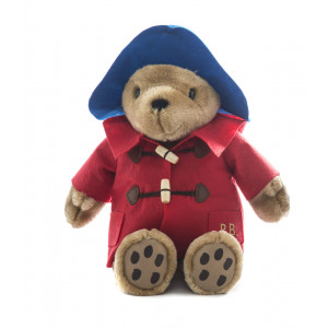 Paddington Bear Sitting 30cm Blue Hat With Red Coat Soft Toy