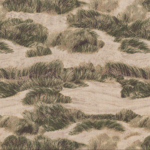 Sand Dunes Beach Landscape Quilt Fabric