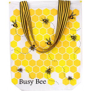 Busy Bee Bumblebee Beehive Shopper Tote Shopping Carry Bag 
