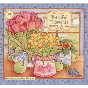 Faithful Moments by Lisa Blowers 2022 Legacy Wall Calendar With Scripture
