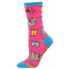 womens-socks-sloth-pink