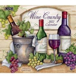 Wine Country Susan Winget 2022 Lang Wall Calendar