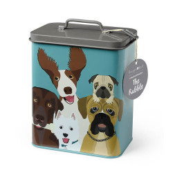 Quality Galvanised Steel Dog Tin by Burgon and Ball