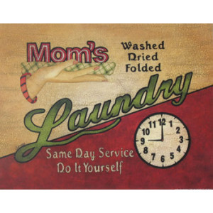 Moms Laundry 11 x 14 Print