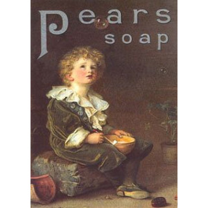 Pears Soap Boy & Bubbles Nostalgic Postcard