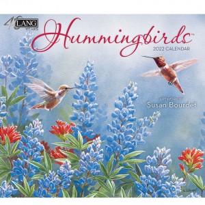 Hummingbirds Susan Bourdet 2022 Lang Wall Calendar