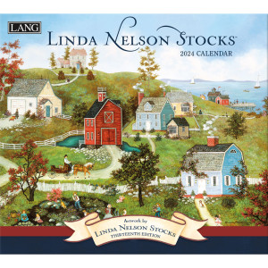 Linda Nelson Stocks 2024 Lang Wall Calendar