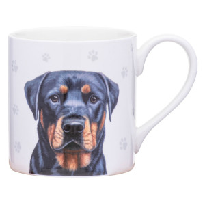 Rottweiler Dog New Bone China Tea Coffee Mug Paws and All