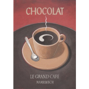Chocolat Greeting Card by Martin Wiscombe