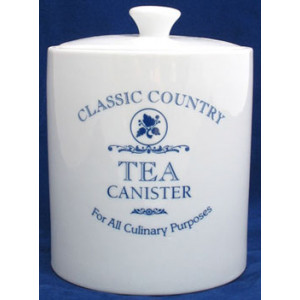 Classic Country Ceramic Tea Canister