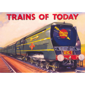 Trains of Today Nostalgic Postcard