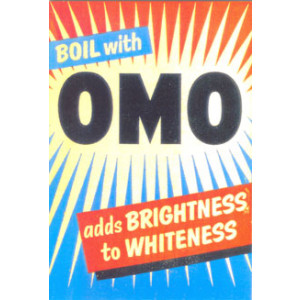 Omo Washing Powder Postcard