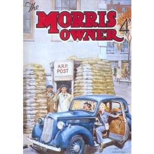 Morris Owner Car Nostalgic Postcard