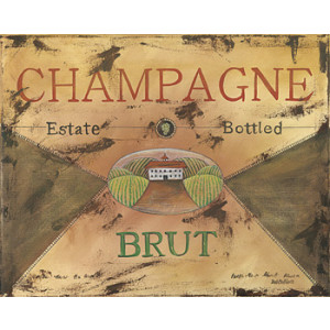 Champagne Brut 8 x 10 Kitchen Print