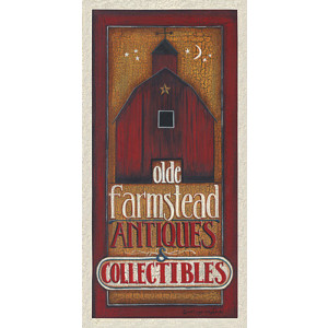 Olde Farmstead Antiques & Collectibles 10 x 20 Print