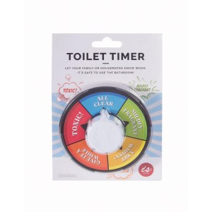 Toilet Timer 5 x 4 Minute Sections Novelty Gift