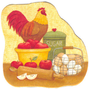 Chicken & Eggs Fridge Magnet