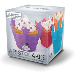 Aristocakes Cupcake Moulds Fit For a King or Queen