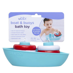 Boat and Buoy Bath Toy by Ubbi