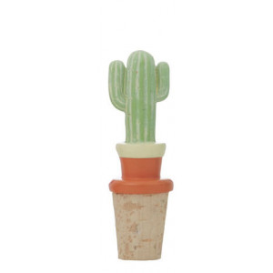 Caravanna Cactus Design Bottle Stopper