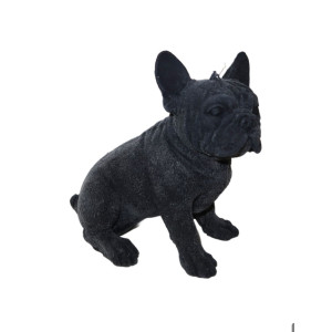 French Bulldog Sculptural Scented Candle Australian Made - Black