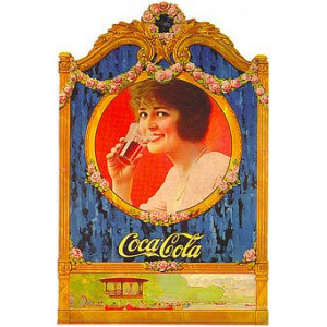 Coca Cola Nostalgic Postcard