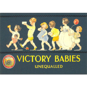 Victory Jelly Babies Nostalgic Postcard