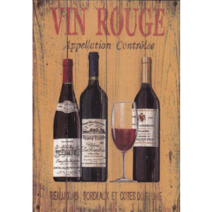 Vin Rogue Wine Greeting Card by Martin Wiscombe