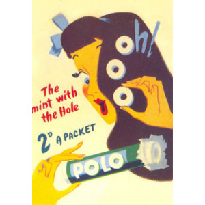 Polo Mints Nostalgic Postcard