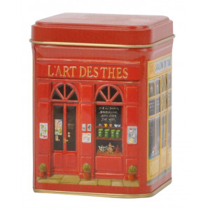 French Boutiques Embossed Shop Tin