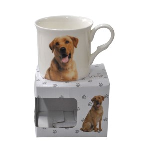 Golden Retriever Dog Fine Bone China Palace Tea Coffee Cup Mug