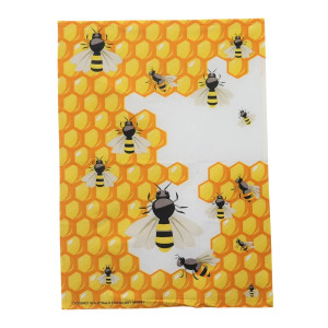 Bees in Beehive 100% Cotton Kitchen Tea Towel