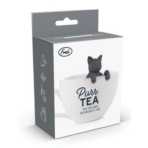 Fred Purr Cat Silicone Loose Leaf  Tea Infuser 